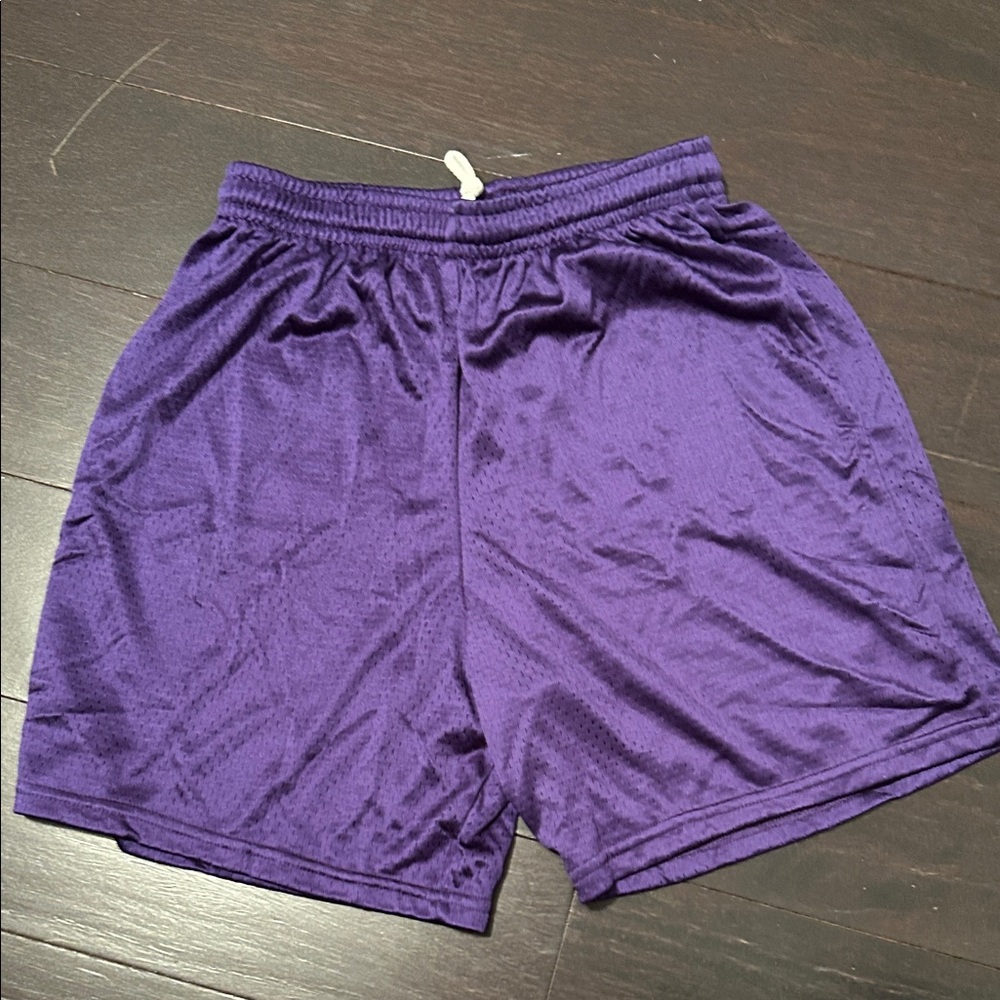 Augusta Sportswear Purple Athletic Shorts